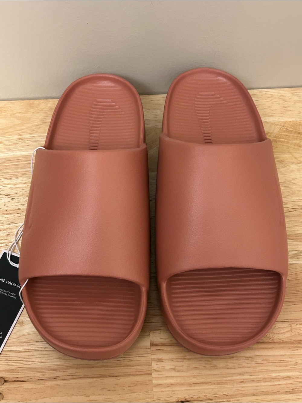Nike Women's Calm Slides in Canyon Pink